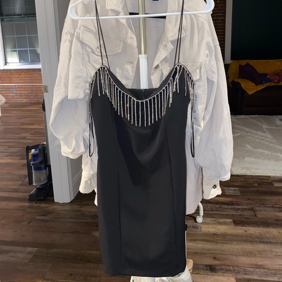 Zara Rhinestone Fringe Mini - Picture 2 of 8